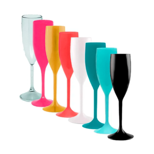 Taça Champanhe Acrílica 160ml